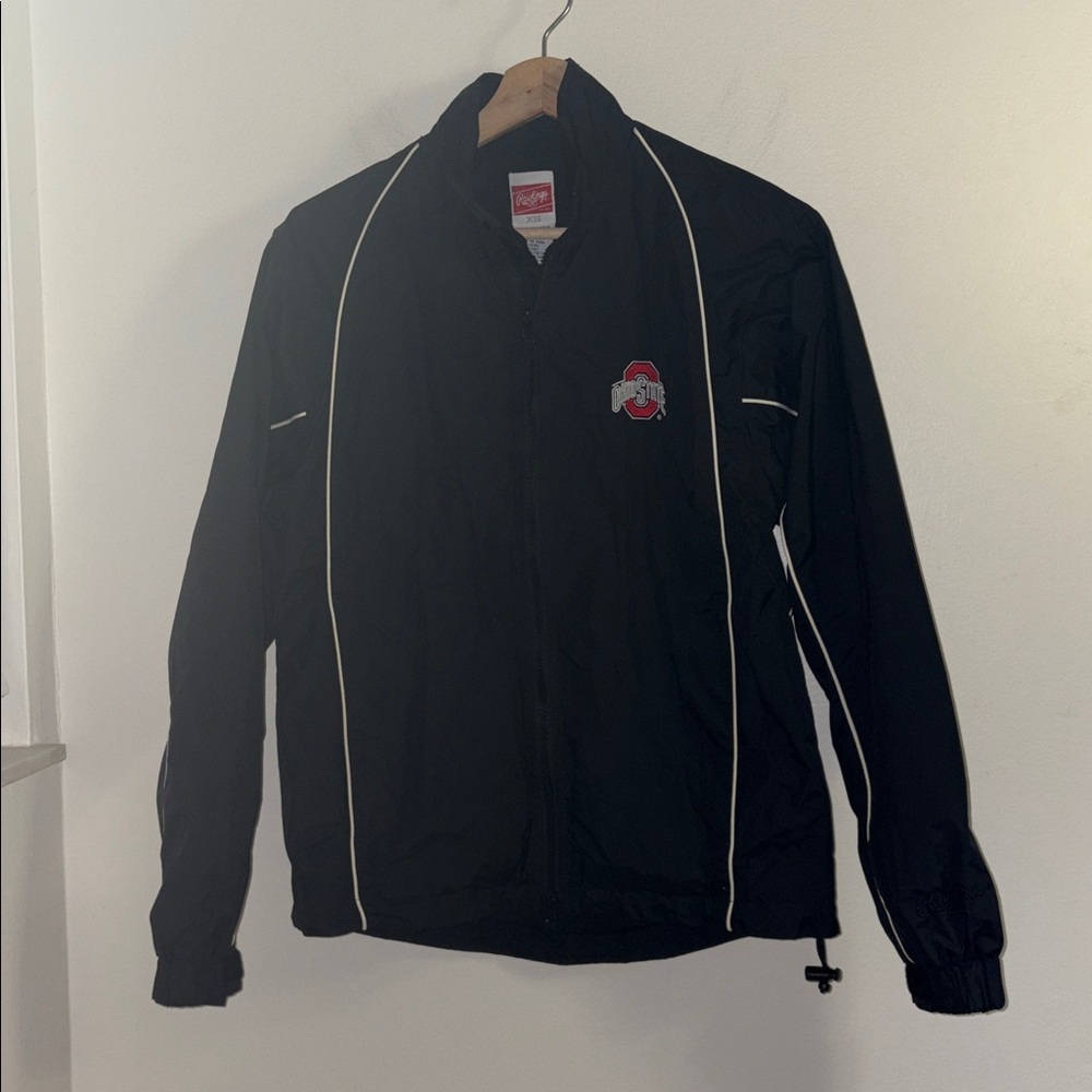 VTG Rawlings Women’s Ohio State Nylon Jacket Size XS